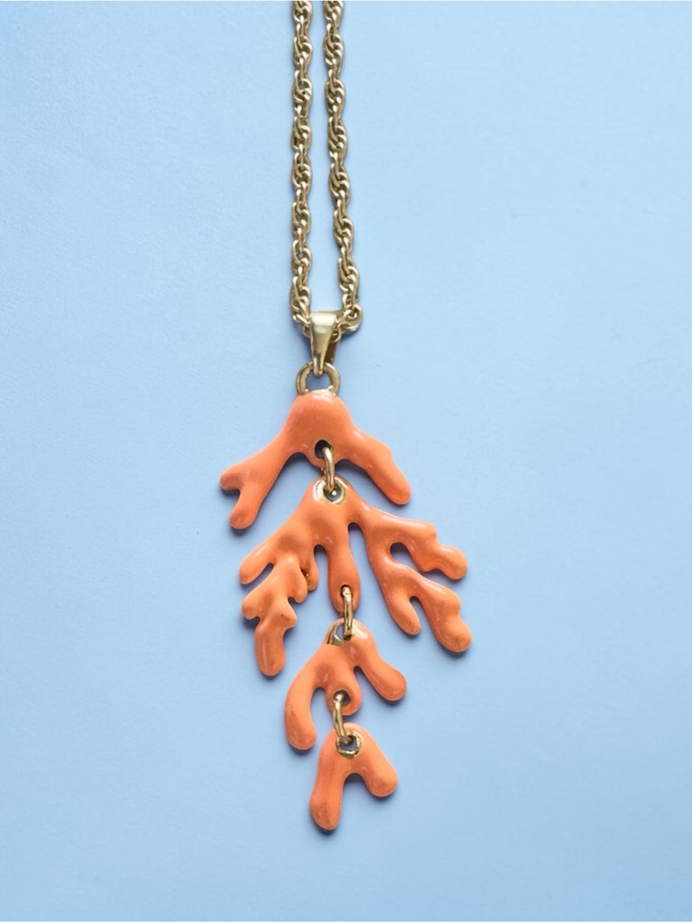 Lucky Brand Coral Necklace